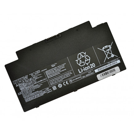 Bateria do laptopa Fujitsu Siemens LIFEBOOK A556/G 4170mAh Li-poly 10,8V, 45Wh