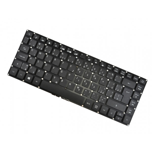 Klawiatura do laptopa Acer Aspire A114-32 czeska czarny, bez ramki, bez podświetlenia