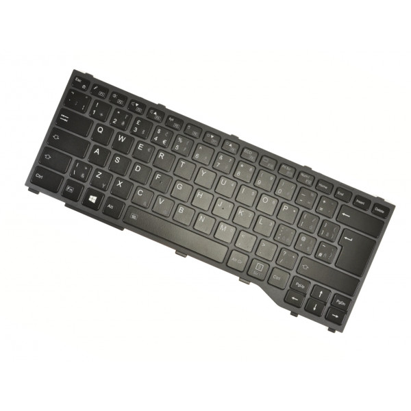 Klawiatura do laptopa Fujitsu Siemens LIFEBOOK T938 CZ / SK Czarny, podświetlany, z ramką