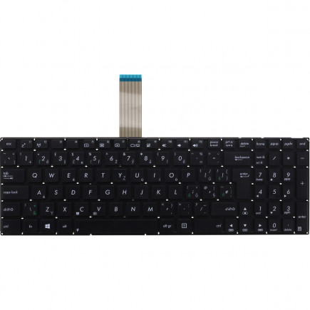 Klawiatura do laptopa Asus F751LDV czeska czarna 