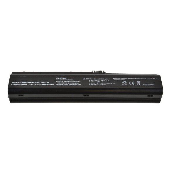 Bateria do laptopa Kompatibilní HP HSTNN-Q21C 6600mAh Li-ion 14,4V 95Wh