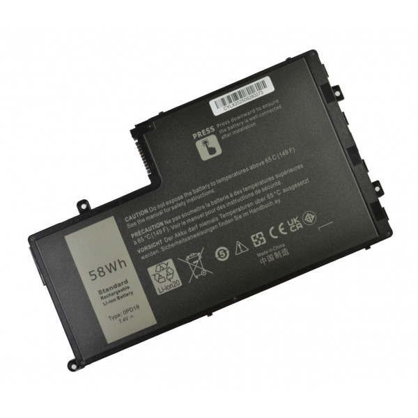 Bateria do laptopa Kompatibilní R77WV 58Wh Li-poly 7,4V, czarna