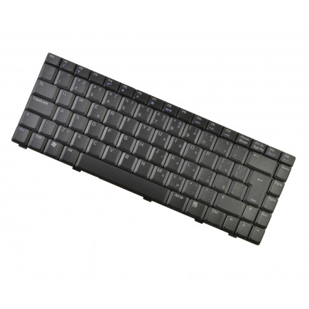 Klawiatura do laptopa Kompatibilní 04GNAA1KUSA4 CZ / SK Czarny, bez podświetlenia, z ramką