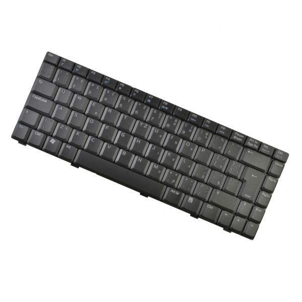 Klawiatura do laptopa Kompatibilní 04GNAA1KUSA4 CZ / SK Czarny, bez podświetlenia, z ramką