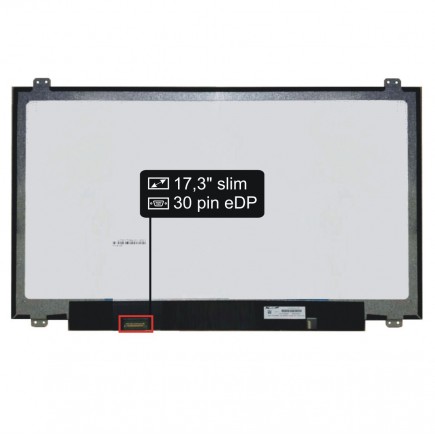 B173RTN02.0 matryca do laptopa 17,3“ 30pin eDP HD+ LED Slim - Świecąca