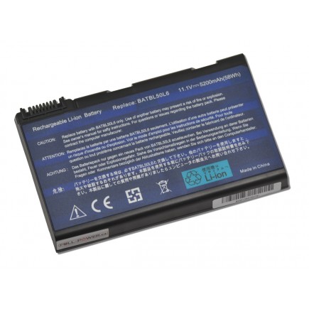 Bateria do laptopa Acer Aspire 5100WLMi 5200mAh Li-ion 11,1V ogniwa SAMSUNG