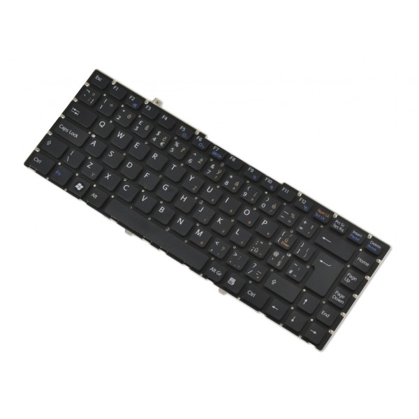 Klawiatura do laptopa SONY VAIO VGN-FW190NDH czeska czarna bez ramki