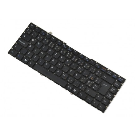 Klawiatura do laptopa SONY Vaio VGN-FW398Y/W czeska czarna bez ramki