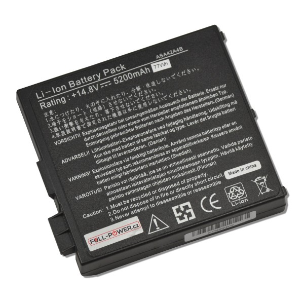 Bateria do laptopa Asus A4 5200mAh Li-ion 14,8V ogniwa SAMSUNG