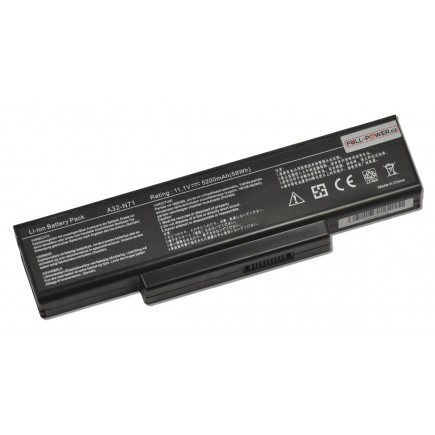 Bateria do laptopa Asus K72F 5200mAh Li-ion 11,1V ogniwa SAMSUNG
