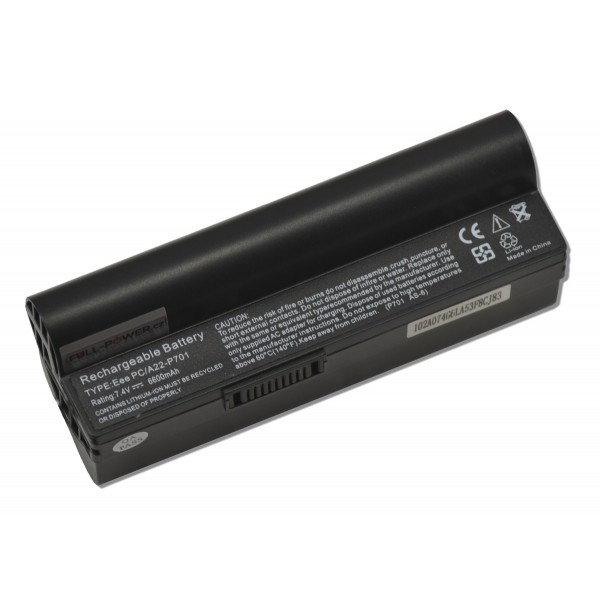 Bateria do laptopa Asus Eee PC 702 6600mAh Li-ion 7,4V
