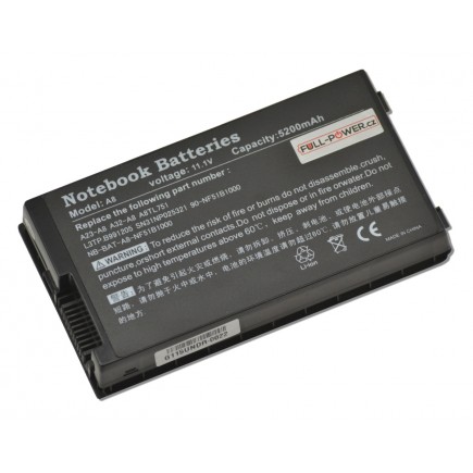 Bateria do laptopa Asus A8L 5200mAh Li-ion 11,1V ogniwa SAMSUNG