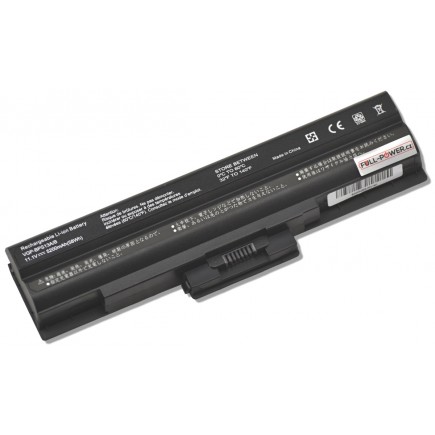Bateria do laptopa Sony Vaio VGN-FW139N 5200mAh Li-ion 11,1V ogniwa SAMSUNG